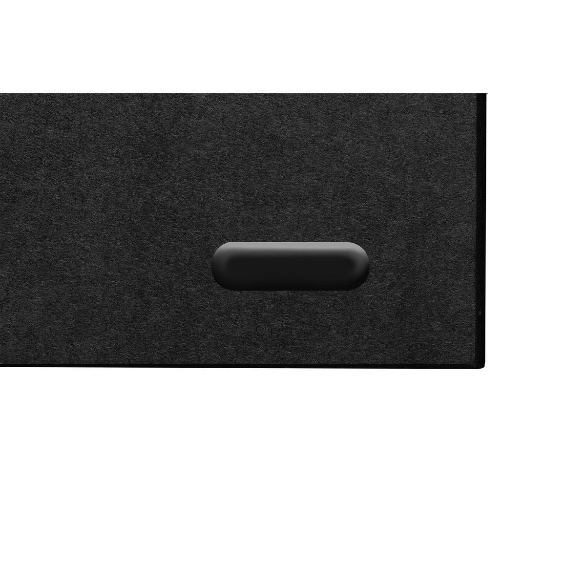 Woll Cut & Serve Board Black 25x19cm | Minimax