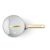 Greenpan Padova Saucepan with Lid Smokey Sky Blue 18cm (2L) | Minimax