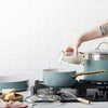 Greenpan Padova Saucepan with Lid Smokey Sky Blue 18cm (2L) | Minimax