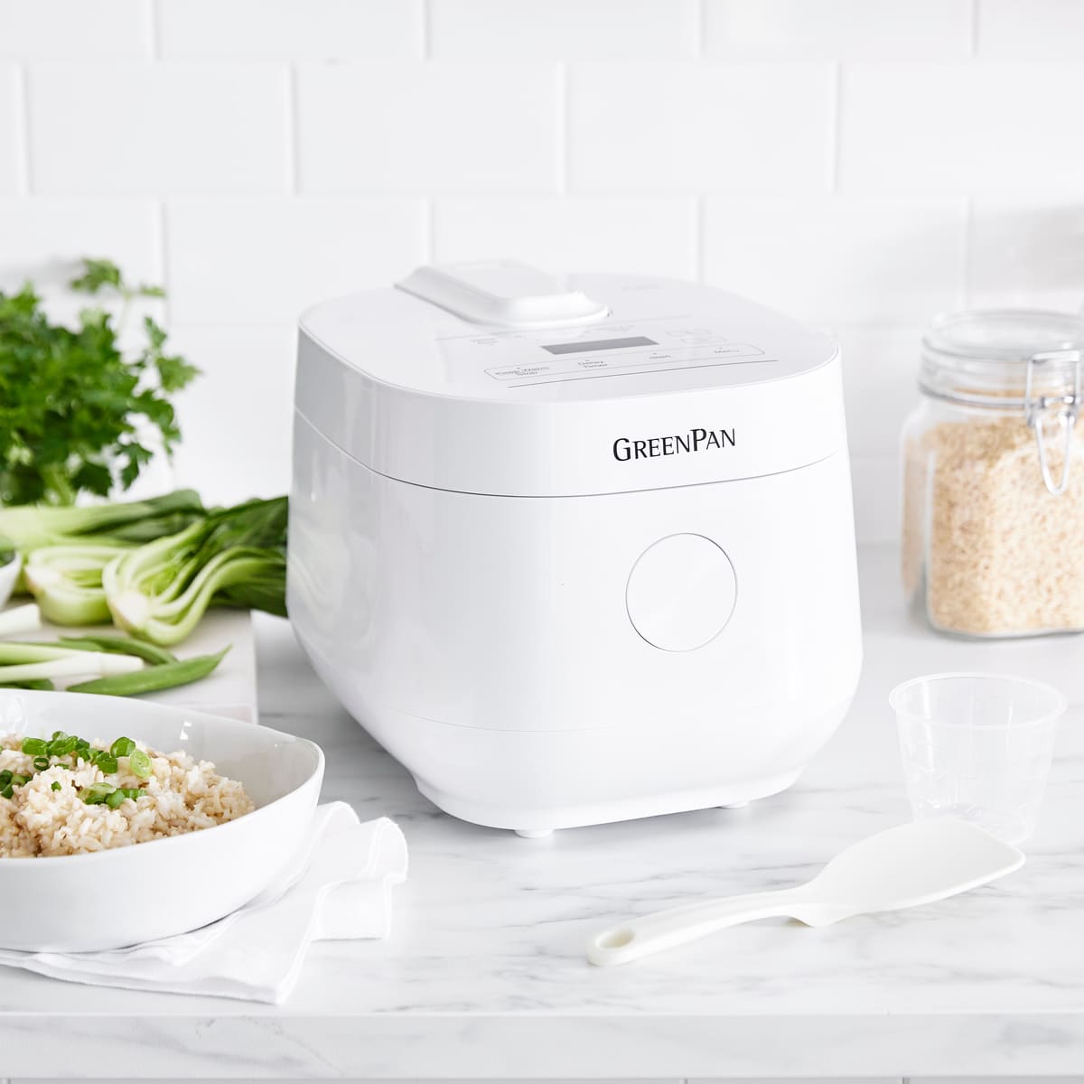 Greenpan Rice Cooker White 2L/8 Cups | Minimax