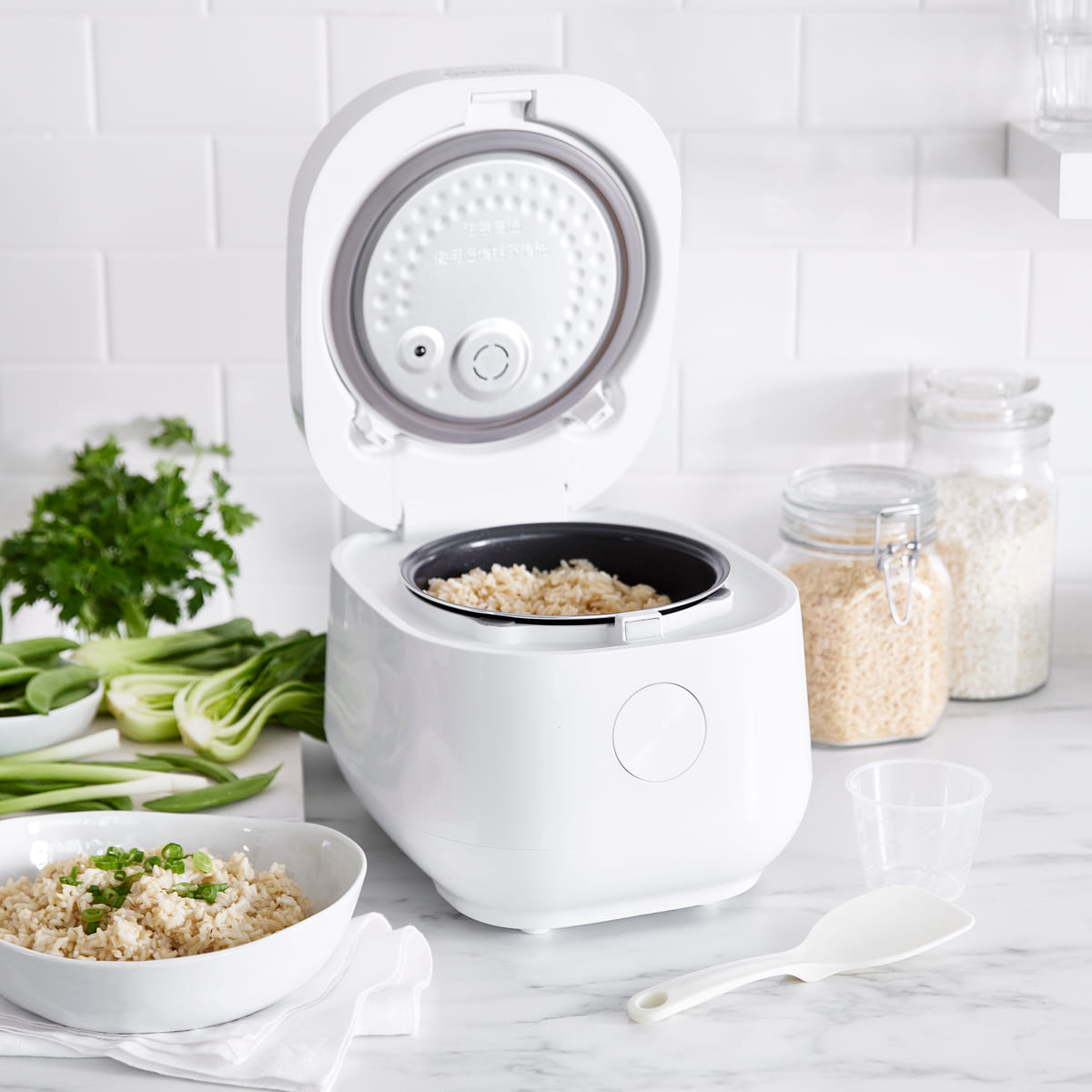 Greenpan Rice Cooker White 2L/8 Cups | Minimax