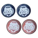 Concept Japan Seikaiha Cat Dish 12cm (Set of 4) | Minimax