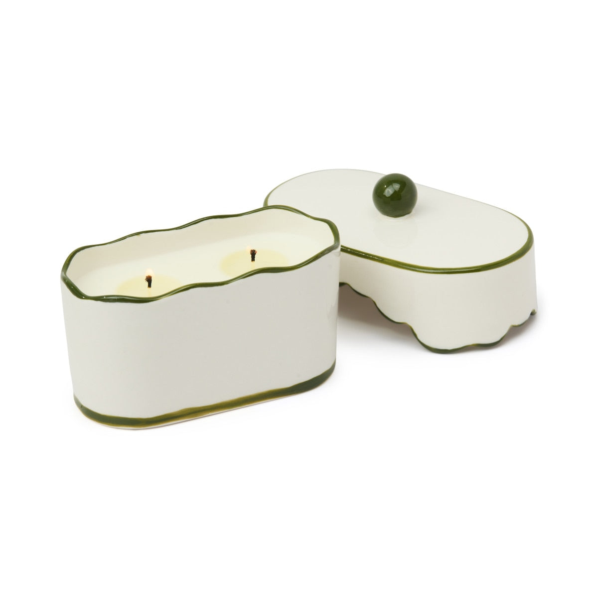 Paddywax Cherie Ceramic Candle 155g - Smoked Pistachio | Minimax