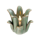 Swing Gifts Ceramic Tea Light Holder Sage 9x1cm Artichoke | Minimax