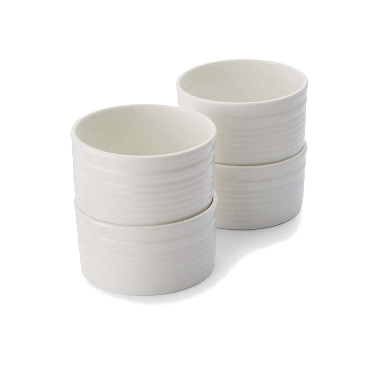 Portmeirion Sophie Conran Ramekins White 9x4.5cm (Set of 4) | Minimax