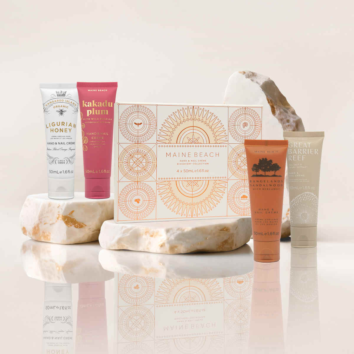 Main Beach Hand & Nail Crème Discovery Collection 4x50ml