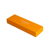 Orange rectangular Gift box with 'SABRE PARIS' branding | Minimax