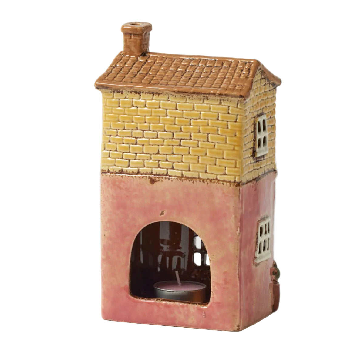 Pilbeam Living Home Sweet Home Tealight Holder 12.5 x 8.5 x 21.5cm