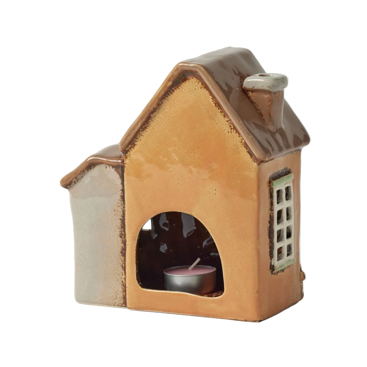Pilbeam Living Sussex House Tealight Holder 16.5 x 9 x 18.5cm
