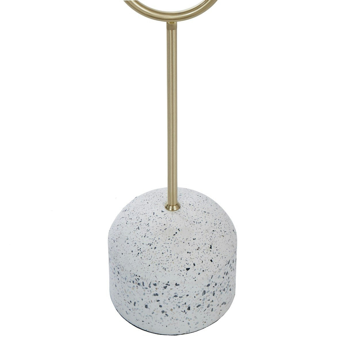 Amalfi Tivoli Floor Lamp White & Gold 32x20x150cm