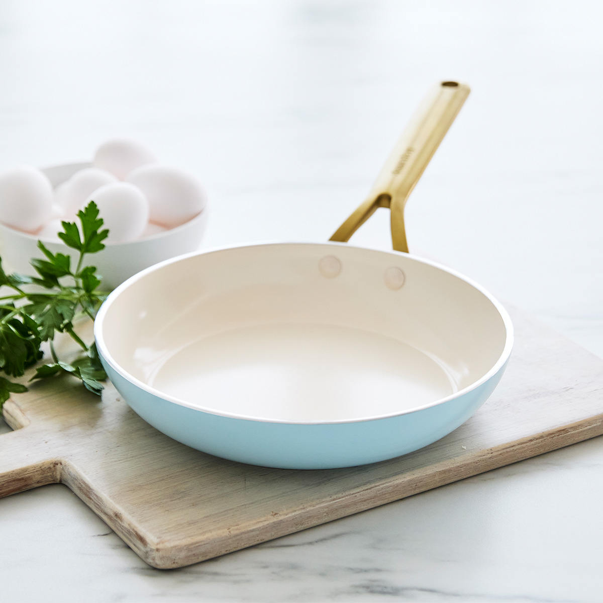 GreenPan x Donna Hay Open Frypan Blue 24cm | Minimax