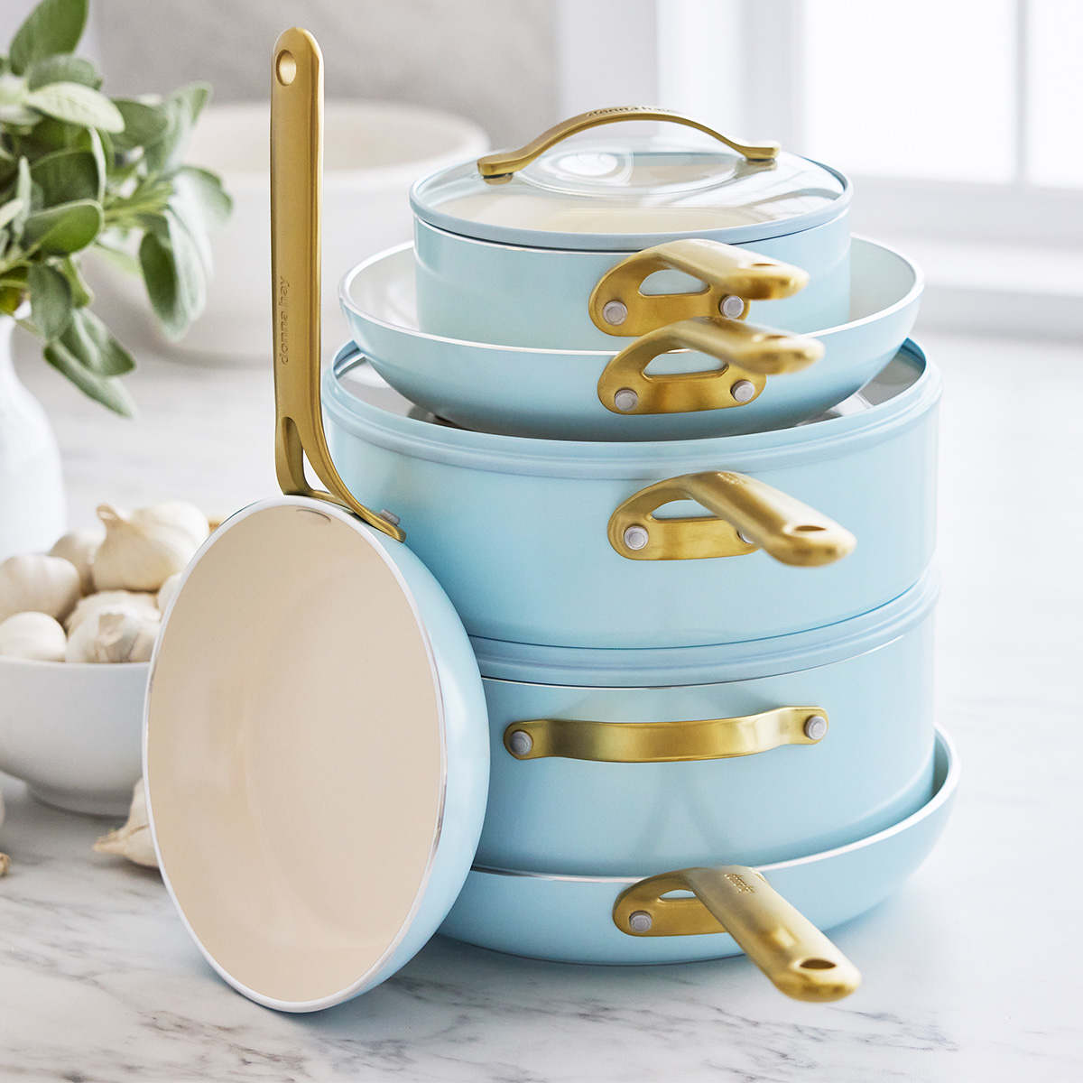 GreenPan x Donna Hay Cookware Blue Set 6 Piece | Minimax