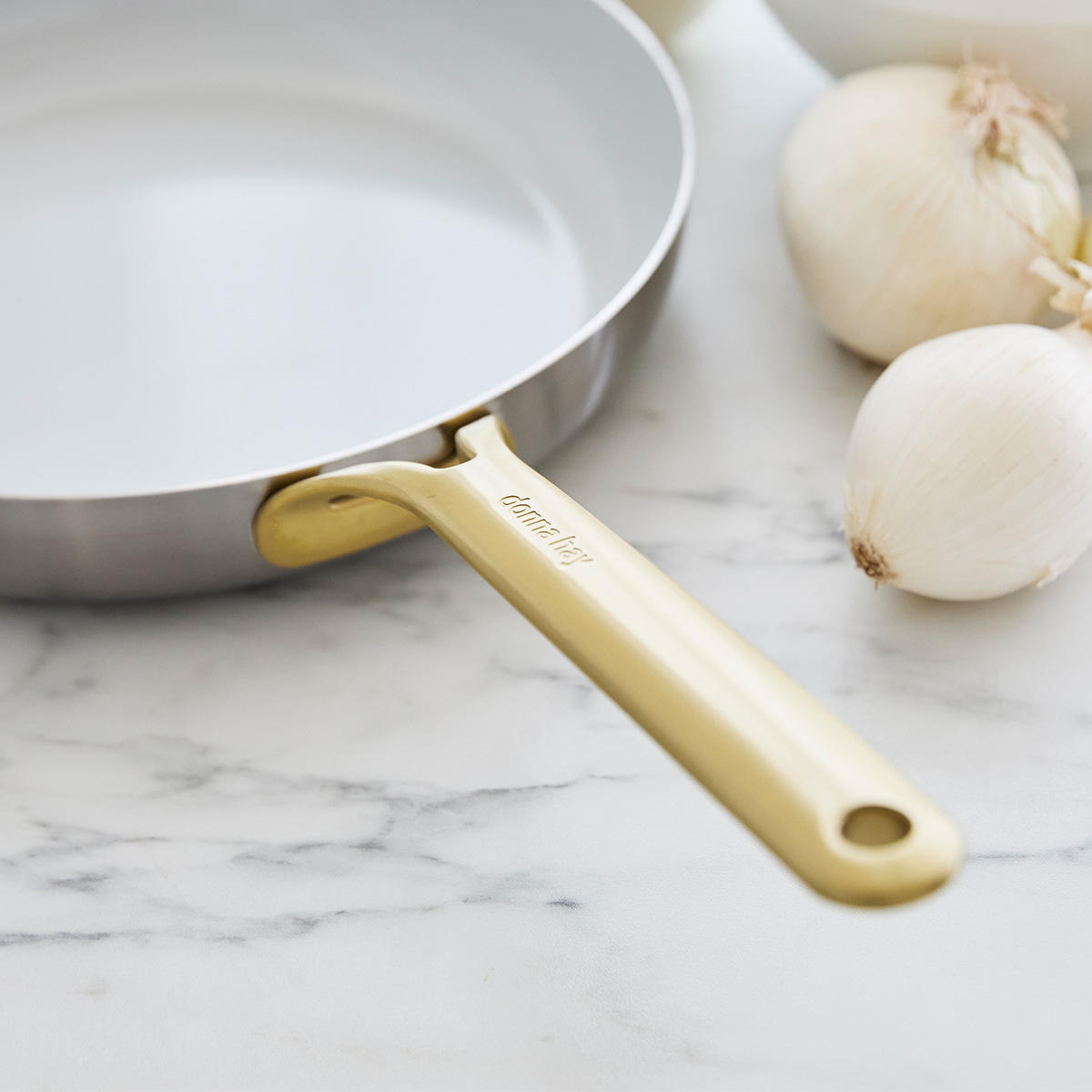 GreenPan x Donna Hay Stainless Steel Frypan 24cm | Minimax