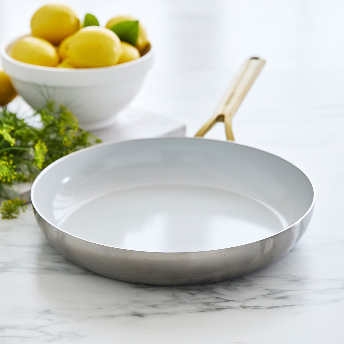 Donna Hay by GreenPan 3-Ply Stainless Steel Frypan, 30CM