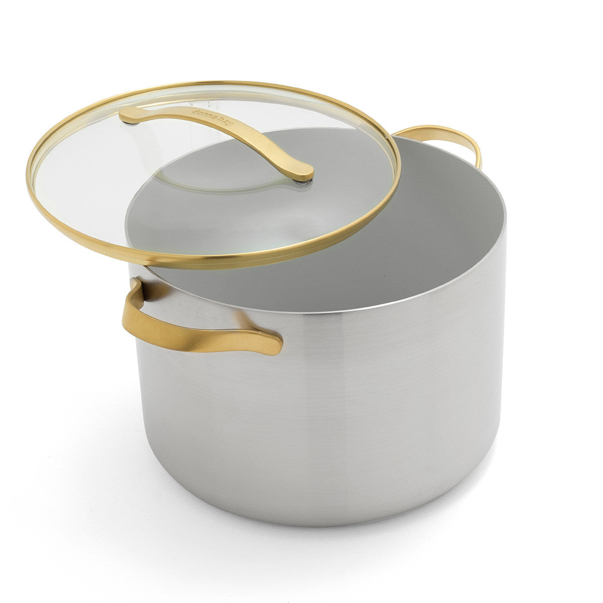 Donna Hay by GreenPan 3-Ply Stainless Steel Stockpot with Lid, 26CM/9.5L