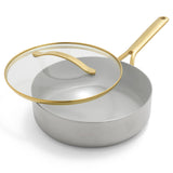 Donna Hay by GreenPan 3-Ply Stainless Steel Sauté Pan with Lid, 26CM/3.9L