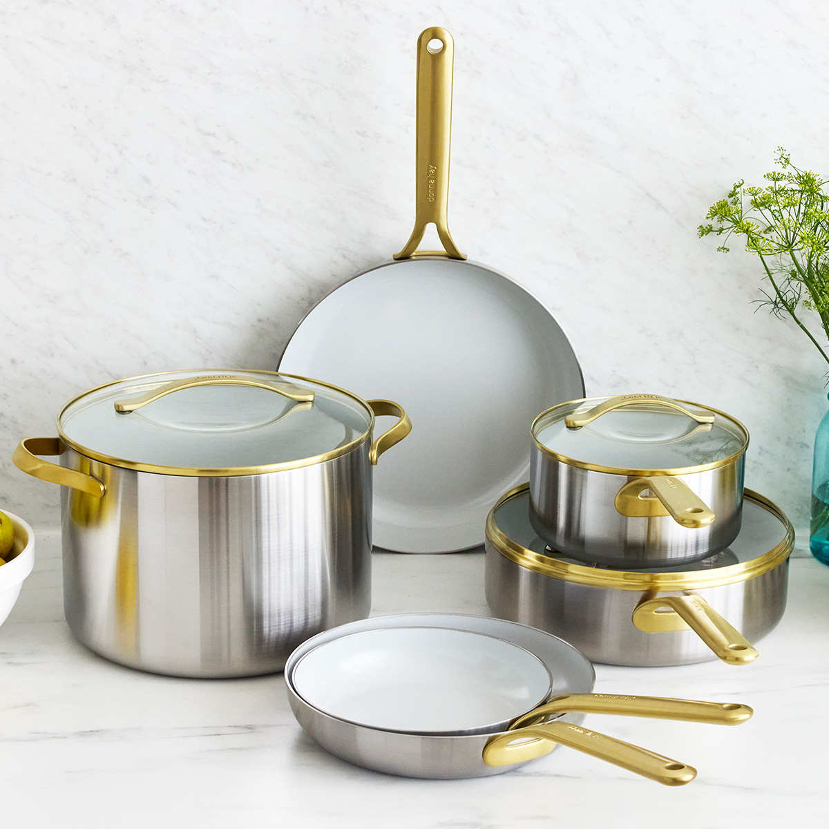 Donna Hay by GreenPan 3-Ply Stainless Steel 6(13)-Piece Set