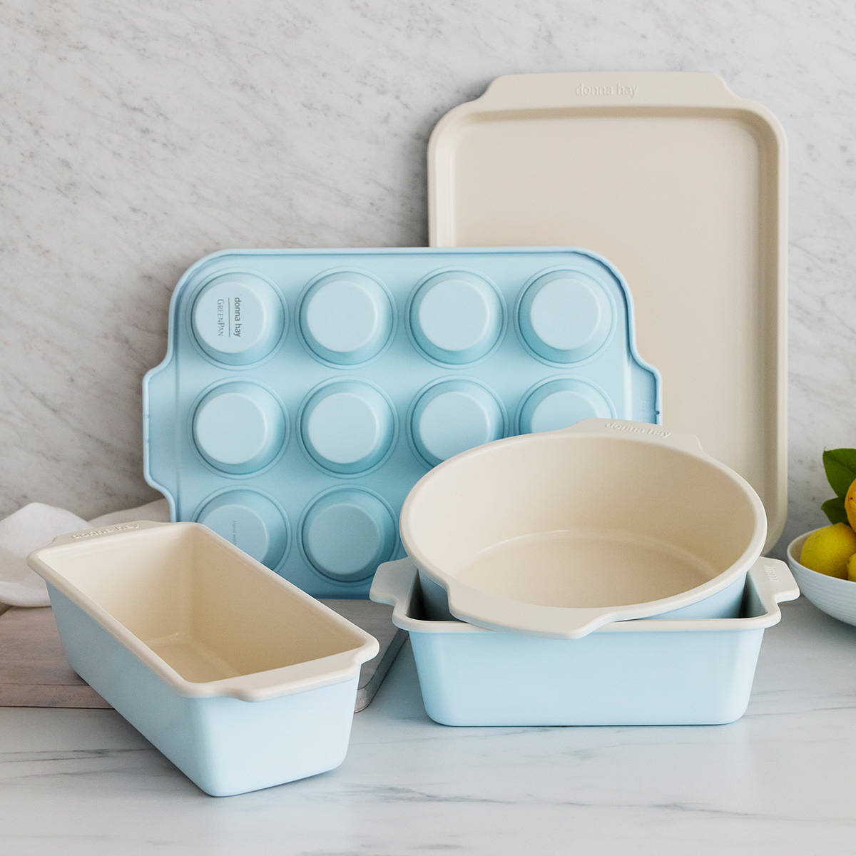 GreenPan x Donna Hay Cookie Sheet / Oven Tray Blue 41cm | Minimax