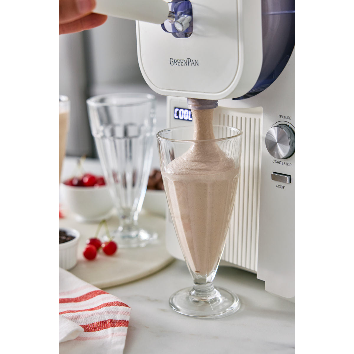 GreenPan Frost Ice-Cream & Slushie Maker Cream 1.9L