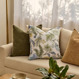 Madras Link Casey Dark Green Textured Cushion 55cm