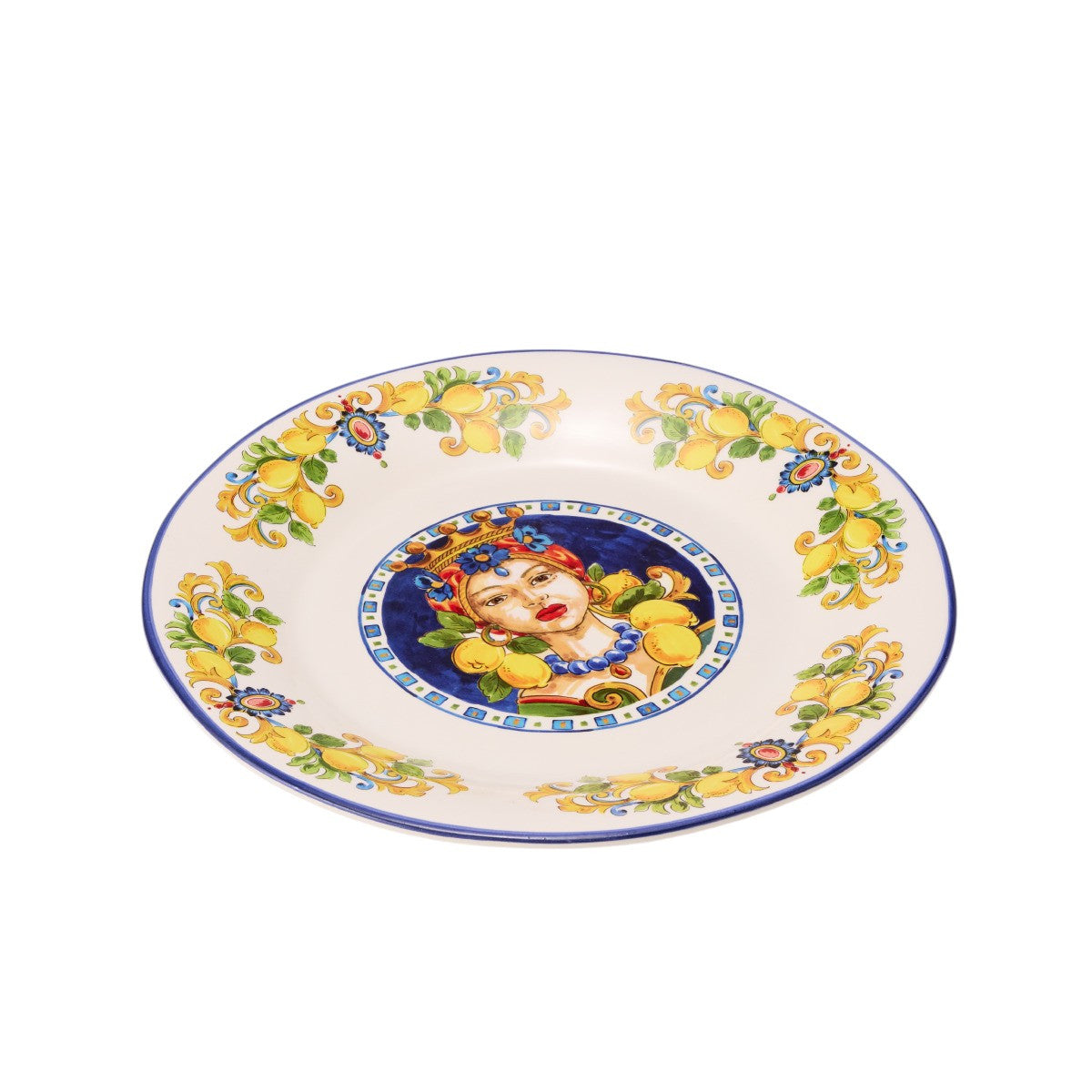 Ceramiche Cuore Sicilian Round Plate 29cm