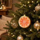 Vixen & Velvet La Dolce Vita Orange Hanging Decoration 9cm | Minimax