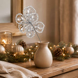 Swing Gifts Jewelled Magnolia Stem Silver 43cm | Minimax