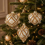 Pearl Jewel Bauble 3 Assorted 10cm (Price per item) | Minimax