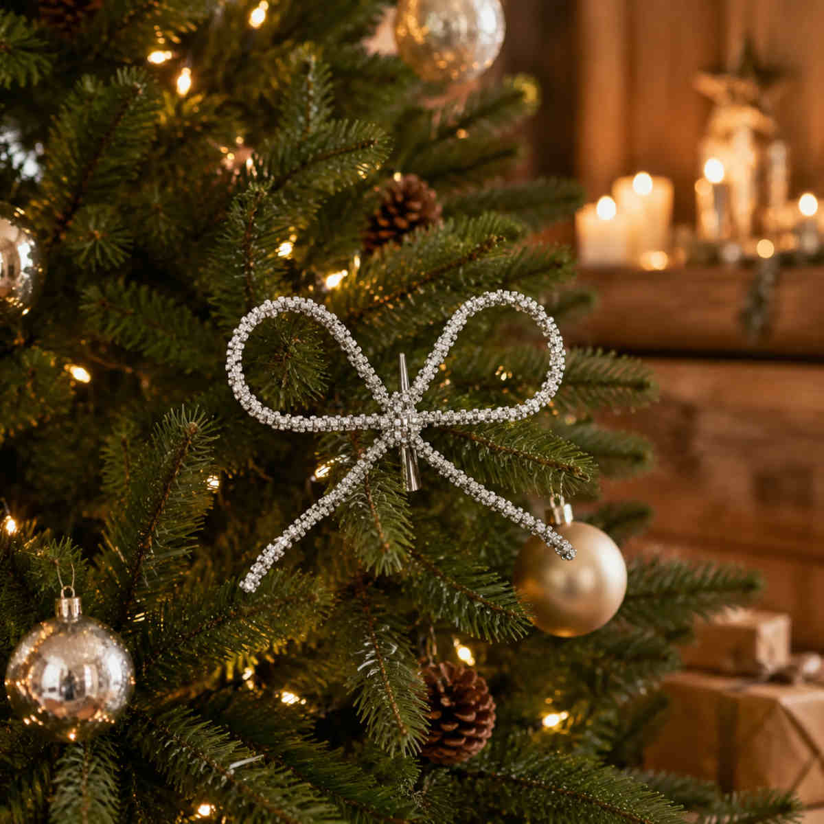 Bow Clip Silver 15cm | Minimax