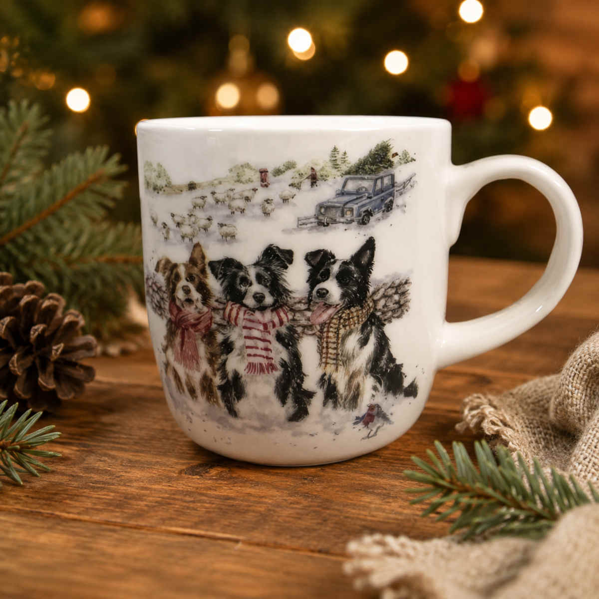 Royal Worcester Wrendale Designs Dogs Mug 310ml | Minimax