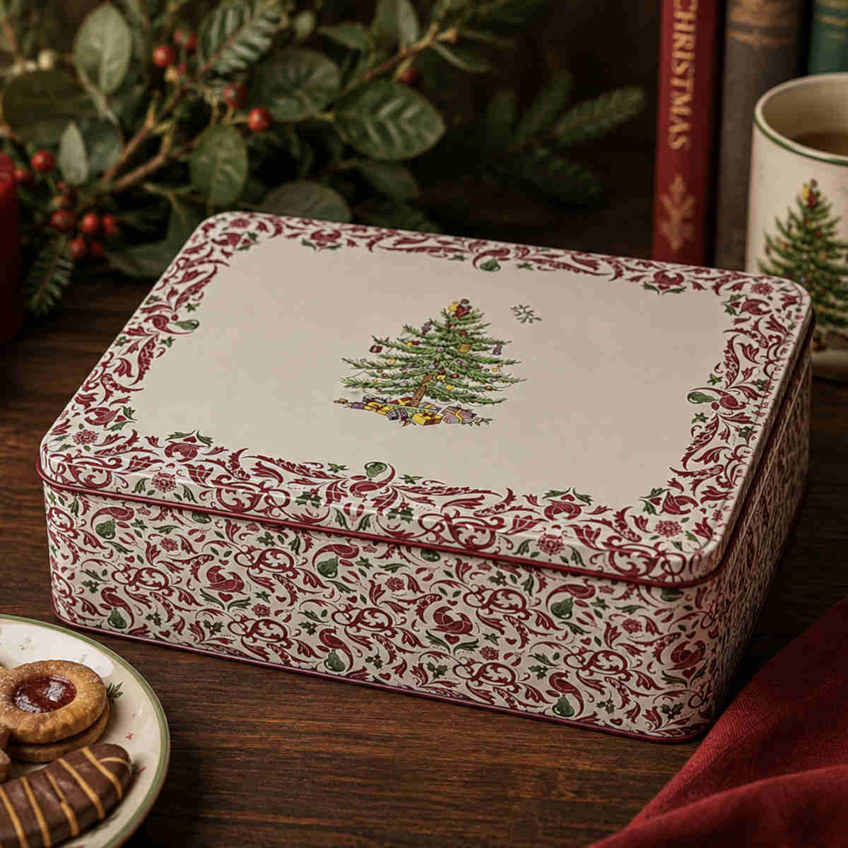 Spode Christmas Biscuit Tin | Minimax