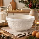 Mason Cash Deck The Halls Mixing Bowl Cream 26cm | Minimax