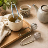 Leaf & Bean Mesh Tea Infuser With Silicone Grip Assorted (Price per item) | Minimax