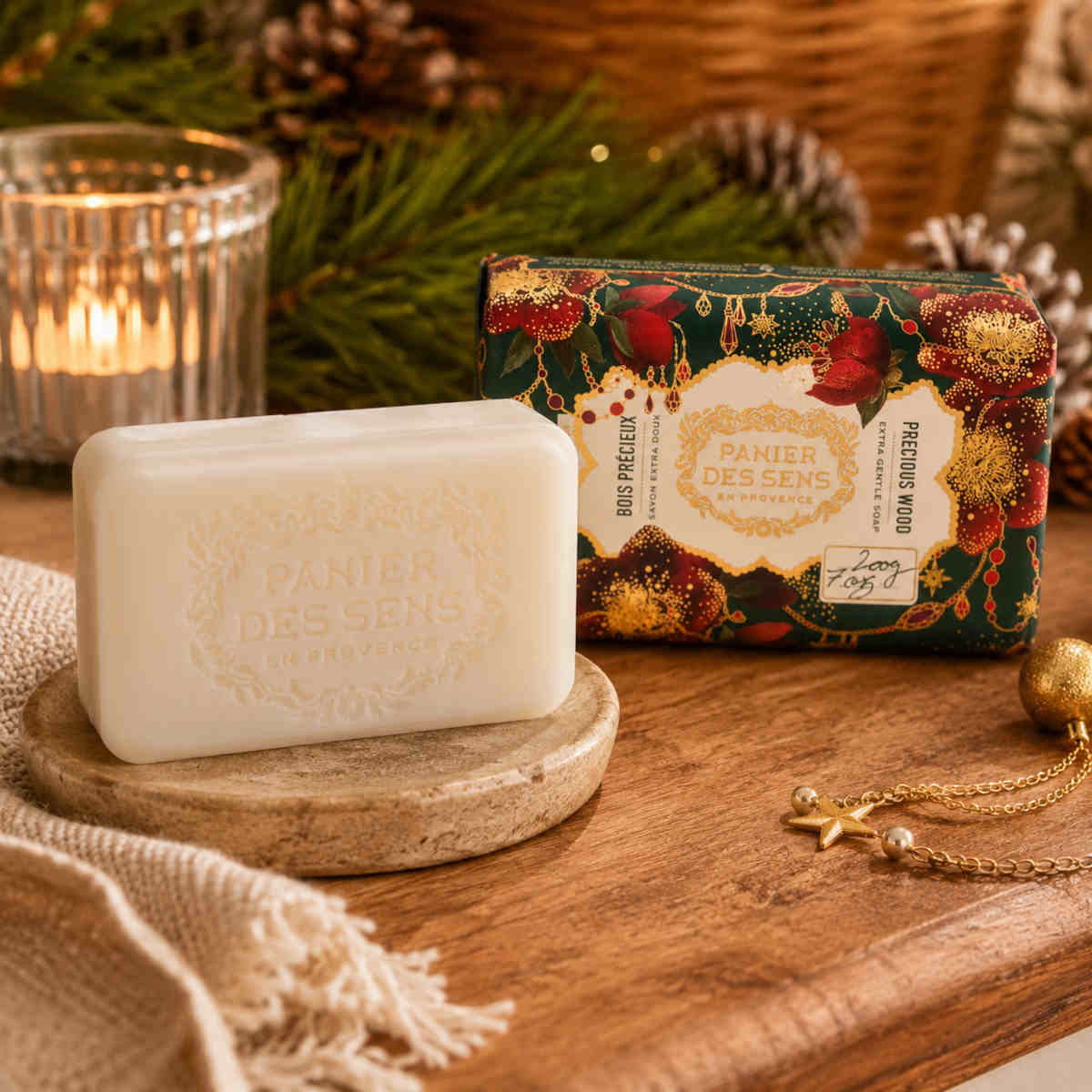 Panier des Sens Winter Soap Precious Woods | Minimax
