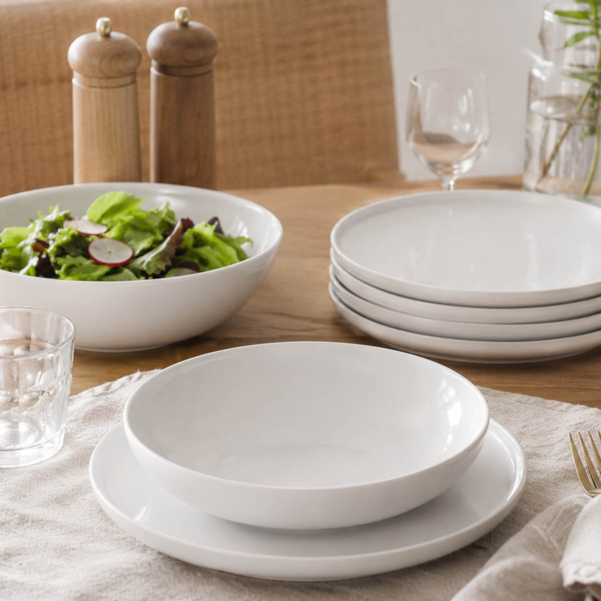 Robert Gordon Make & Made Dinner Set White 12 pieces | Minimax