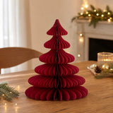 Gala Paper Tree Table Decoration Red 30cm | Minimax