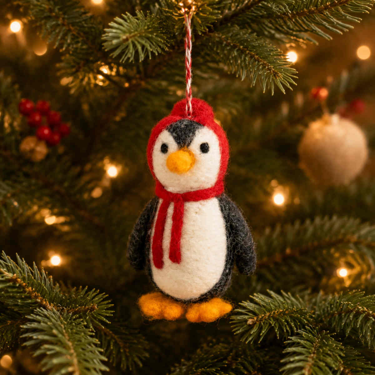 Gifted Hands Preston Penguin Felt Decoration | Minimax