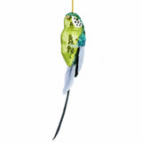 Florabelle Shixi Sequin Budgie Bird Hanging Decor Green 25cm | Minimax