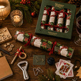 Mistletoe & Merry Holly Berry Cracker 30cm (Set of 12) | Minimax