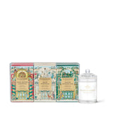 Glasshouse Fragrances Christmas Candle Trio 3x60g