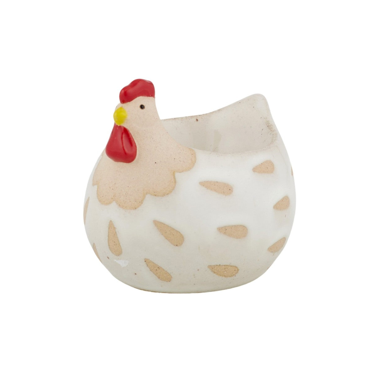Coast to Coast Charlie Chook Ceramic Egg Cup Ivory | Minimax