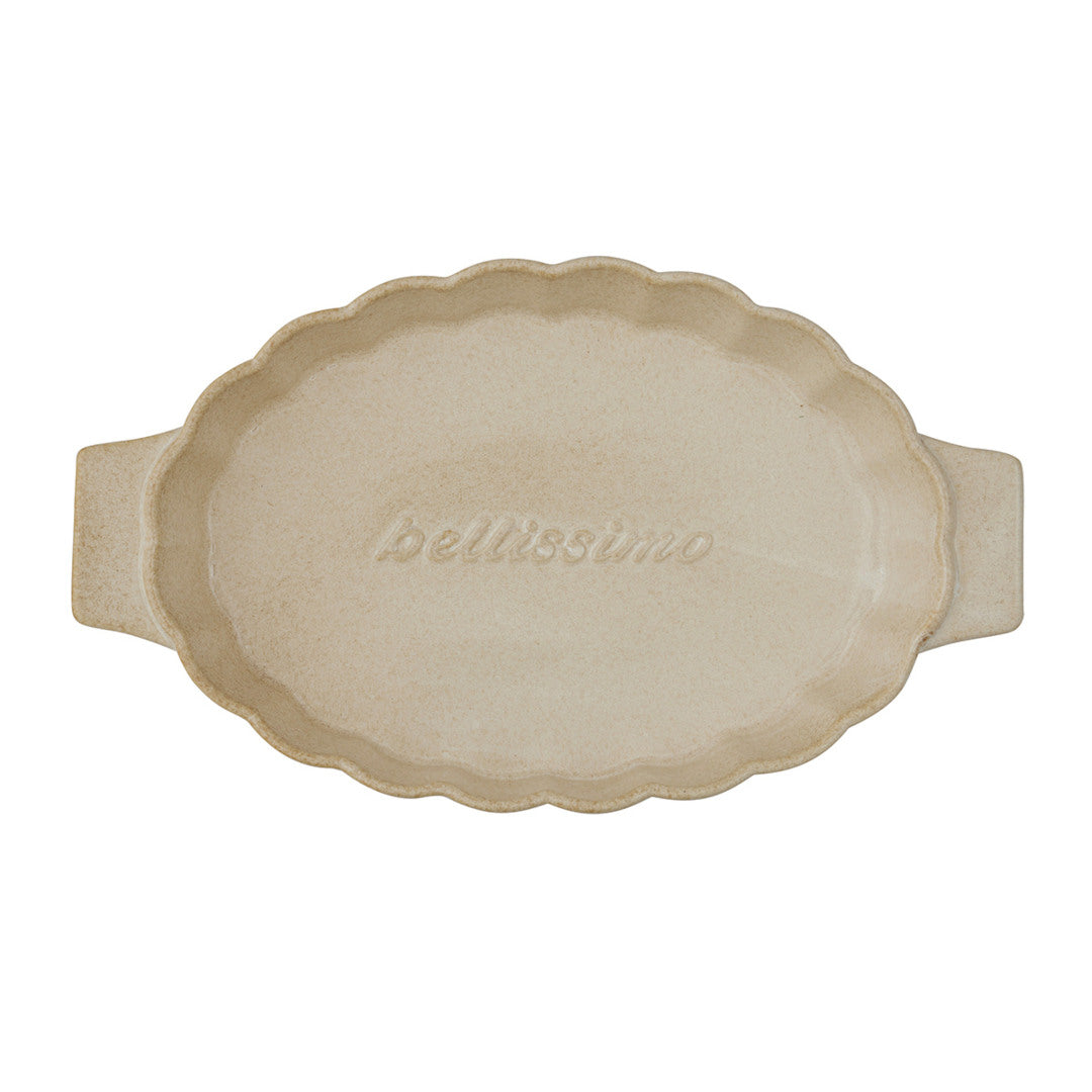 Assemble Toscana Ceramic Baker Natural 38x23x6.5cm