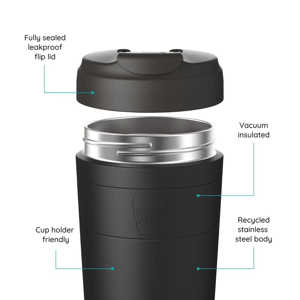 KeepCup Commuter Travel Cup Black 340ml | Minimax