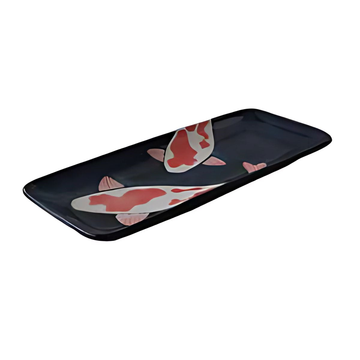 Concept Japan Aizome Koi Carp Rectangular Plate 12.5 x 29cm | Minimax