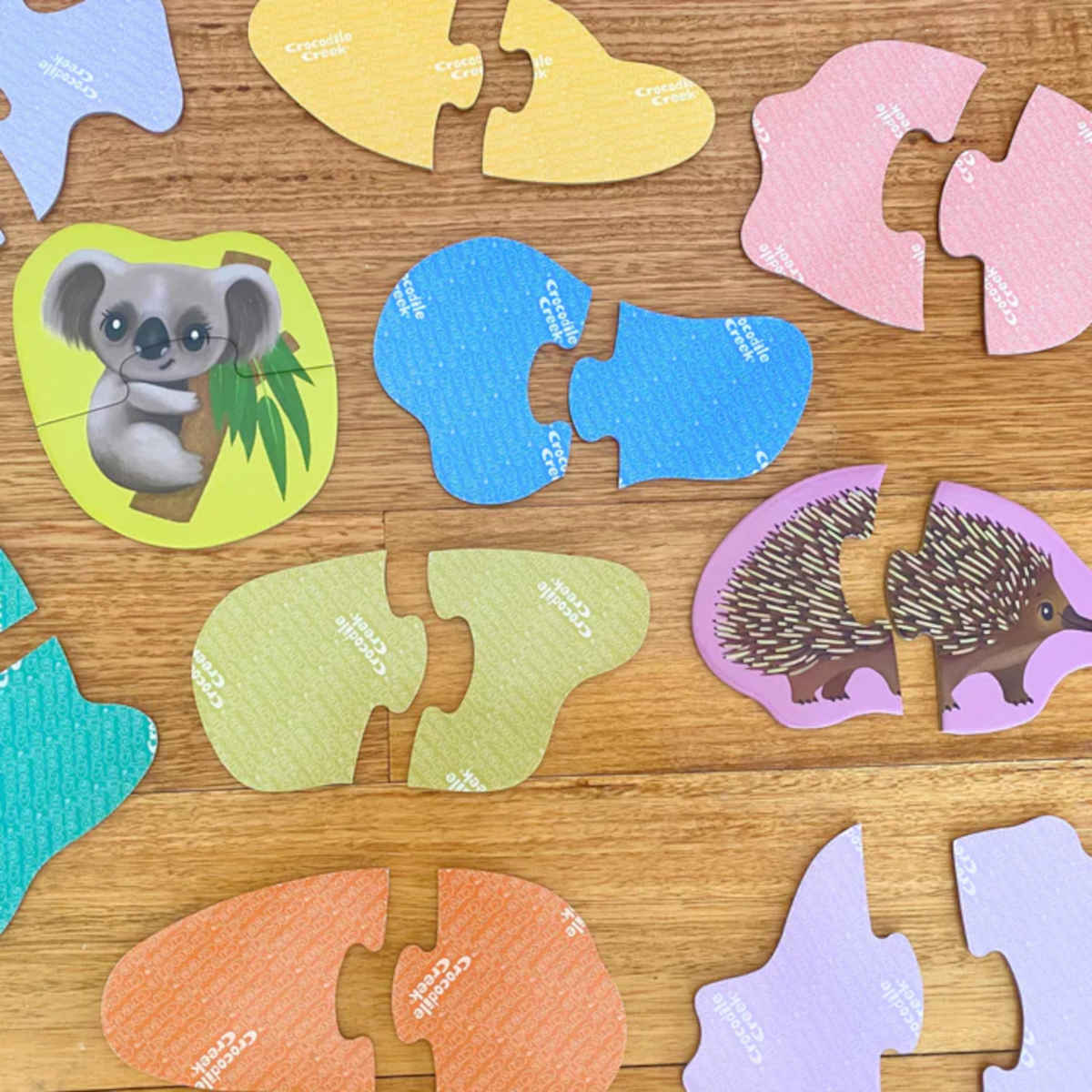 Crocodile Creek Aussie Animals Let's Begin Puzzle 2 Piece | Minimax