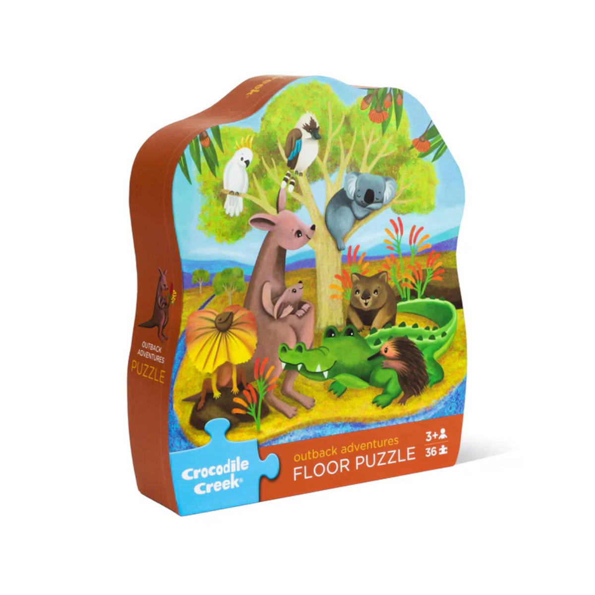 Crocodile Creek Outback Adventures Classic Floor Puzzle 36 Piece | Minimax