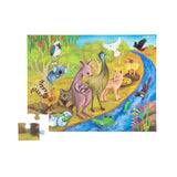 Crocodile Creek Outback Adventures Classic Floor Puzzle 36 Piece | Minimax
