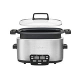 Cuisinart 3 in 1 Multi Slow Cooker / Steamer with glass lid and digital control panel