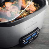 Cuisinart 3 in 1 Multi Slow Cooker / Steamer with glass lid and digital control panel