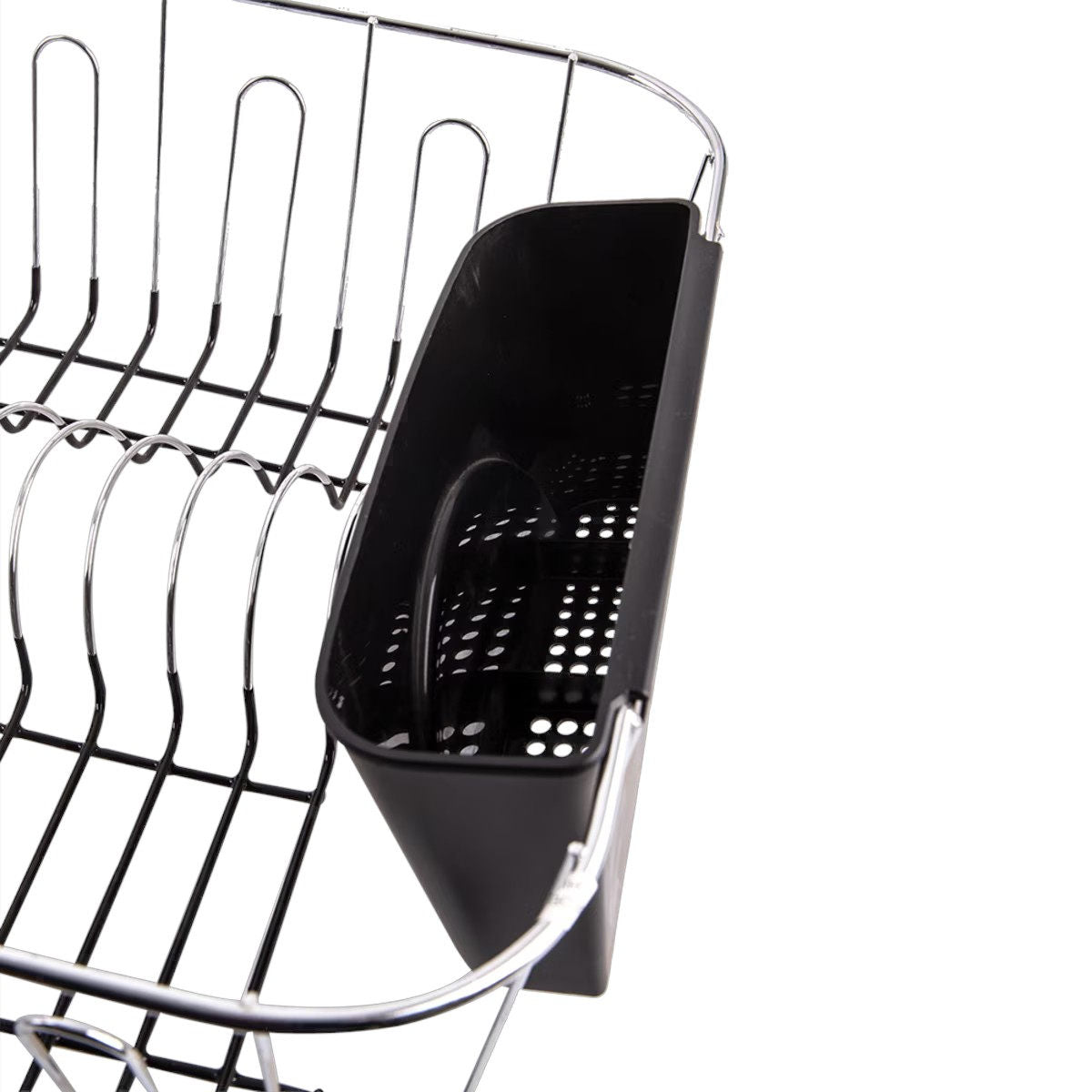 D.line Dish Drainer with Caddy Black Large | Minimax